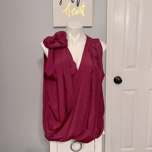 Plum colored blouse